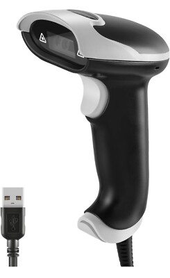 2D Barcode Scanner Handheld QR Code Scanner USB Wired | Plug And Play Scanner