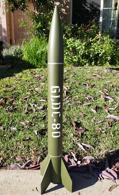 GLDC-80 Model Rocket Kit From Bad Boy Rocketry Over 30'' tall, 2.6'' Dia, 29mm New