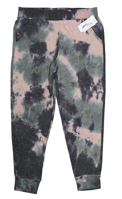 Jessica Simpson Tie Dye Jogger Style Athletic Women's Pants L NWT Kalamata