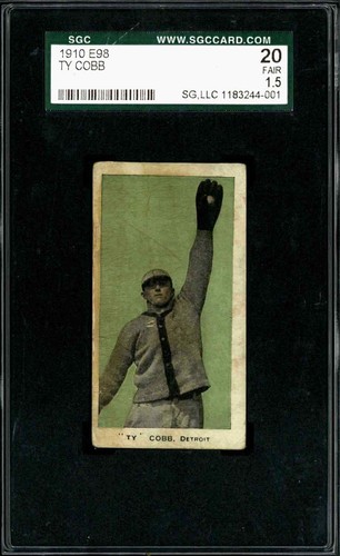1910 E98 Ty Cobb - SGC 20 | eBay