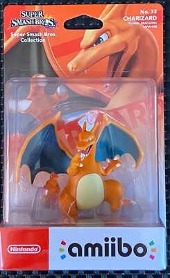 amiibo Figur - CHARIZARD No. 33 - Super Smash Bros. - Nintendo - Glurak