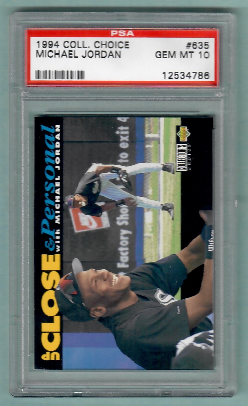 1994 Upper Deck Coll Choice - Up Close & Personal Michael 1994 Upper Deck Coll Choice - Up Close & Personal Michael
