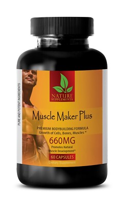Metabolism Booster - MUSCLE MAKER PLUS - Male Enhancers 1B