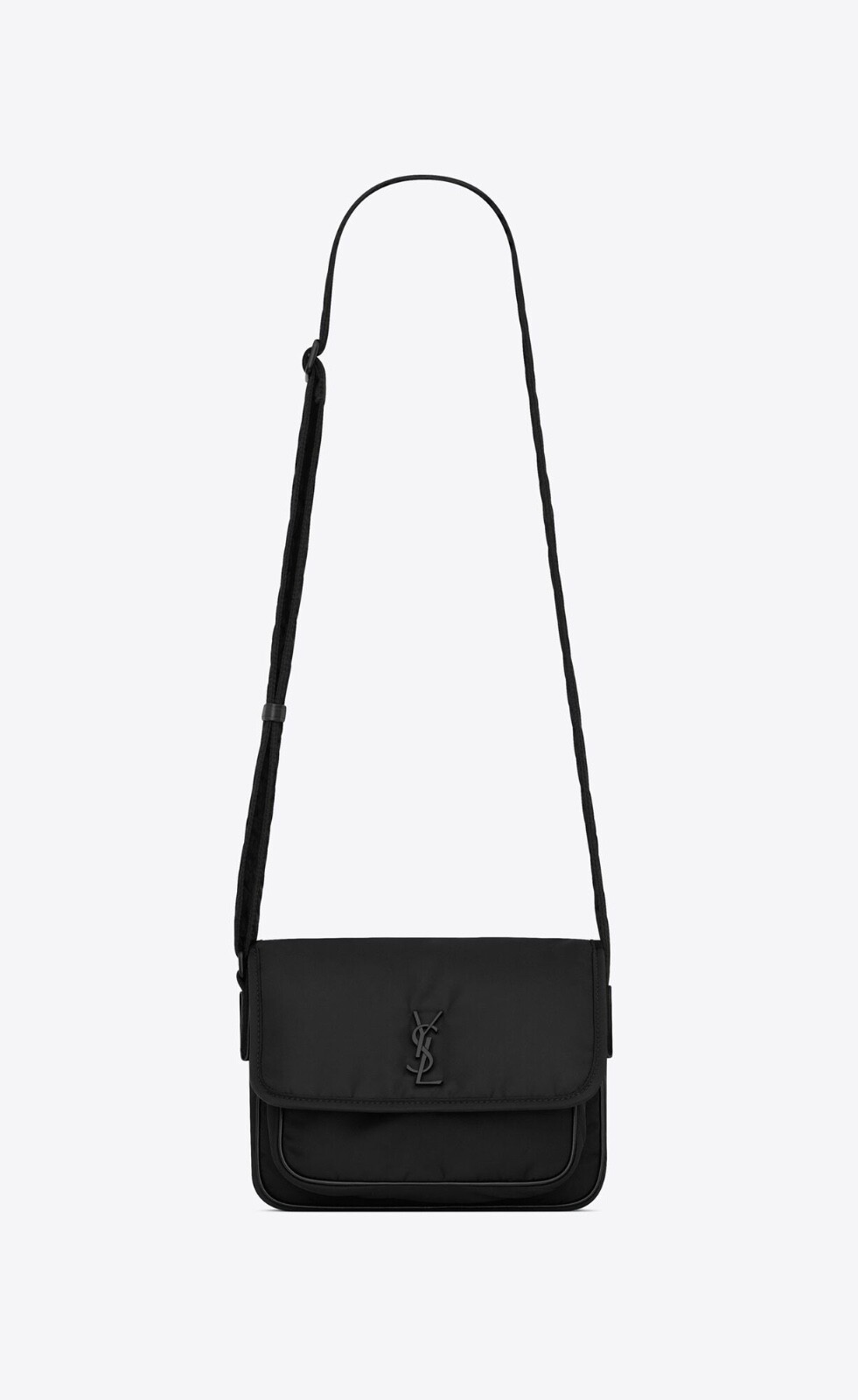 YSL MAN’s NIKI SMALL MESSENGER IN BLACK ECONYL. ITEM# 776611FACKH1000. BRAND NEW YSL MAN’s NIKI SMALL MESSENGER IN BLACK ECONYL. ITEM# 776611FACKH1000. BRAND NEW