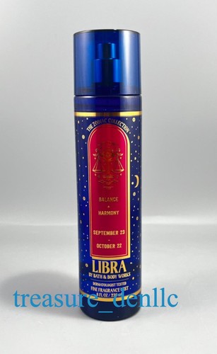 Bath & Body Works Zodiac Collection LIBRA Fine Fragrances Mist 8oz New