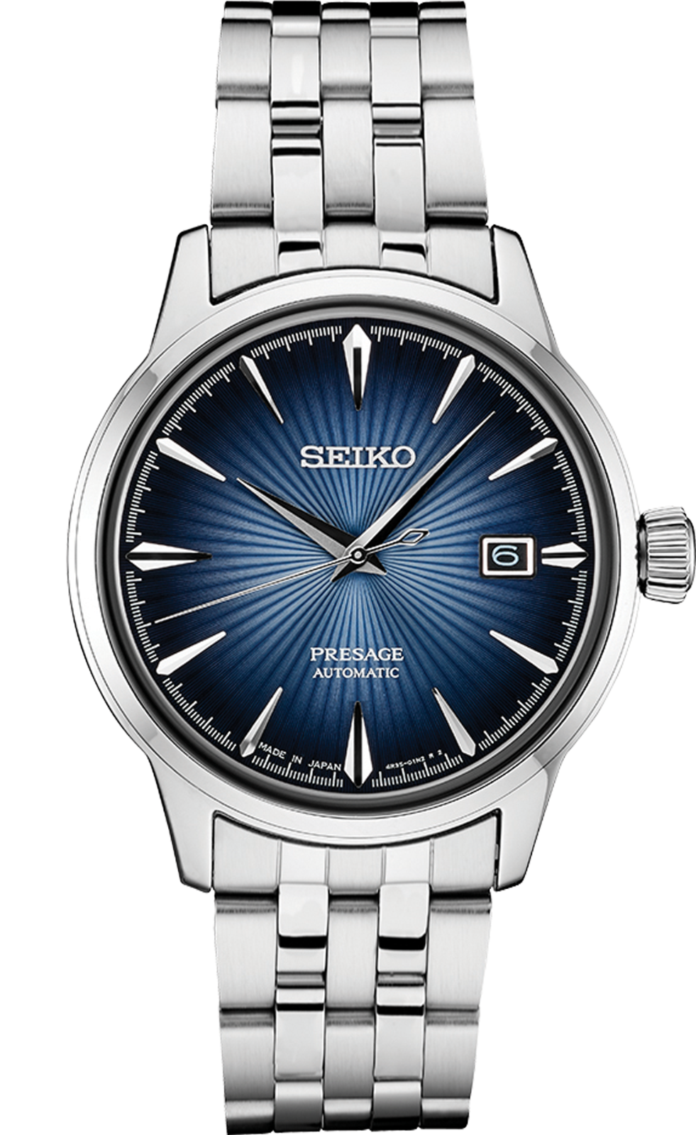 Pre-owned Seiko Presage Srpb41 40.5mm Men's Automatic Watch