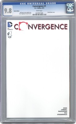 Convergence 1C Blank Variant CGC 9.8 2015 0257871005