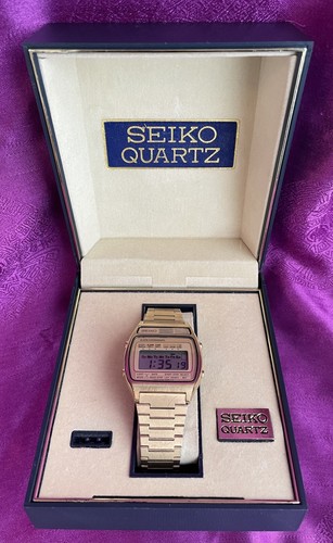 SEIKO QUARTZ WRISTWATCH & BOX / Japan / A158-5059 Runs | eBay