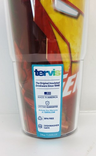 Tervis iron Man 24 Oz Tumbler With Lid