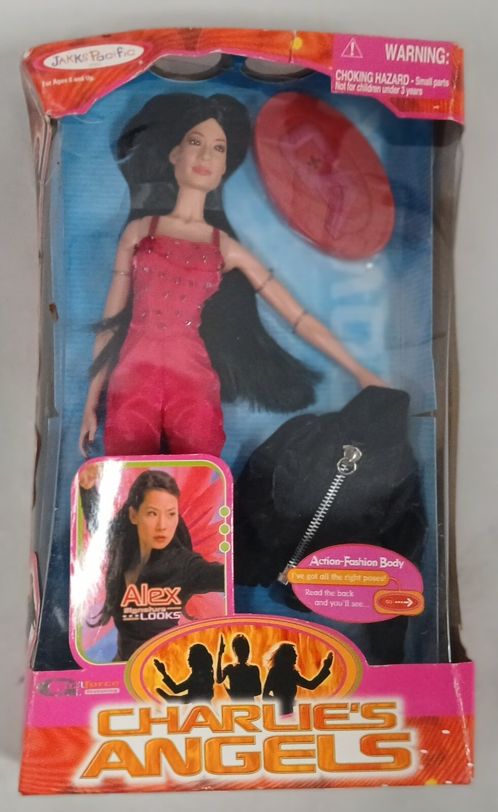 Charlies Angels Alex Doll Lucy Liu Girl Force 2000 Doll
