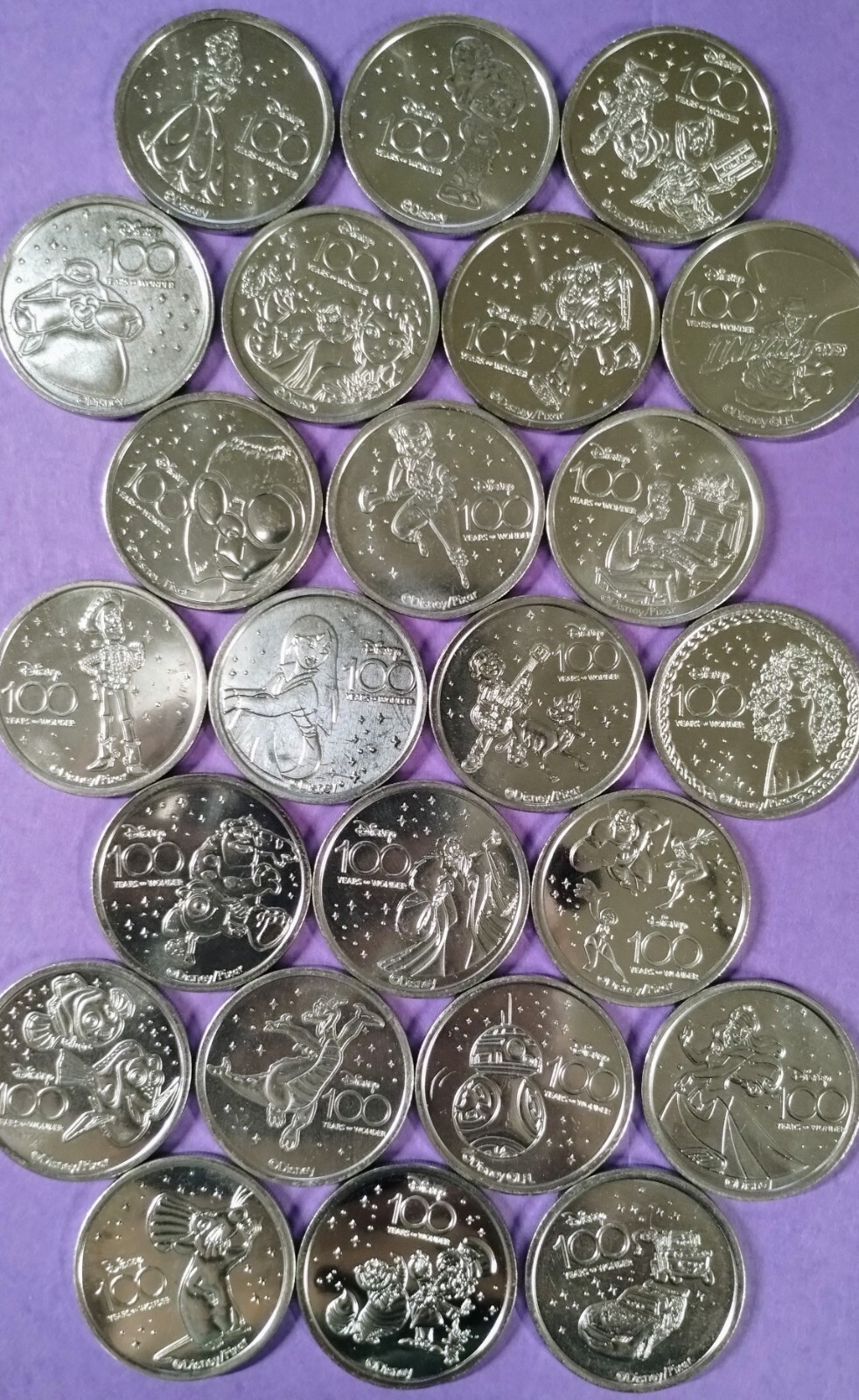 Walt Disney World - 100 Years of Wonder Silver Metal