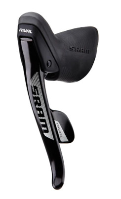 SRAM Rival 22 Brifter, Left, with black hood