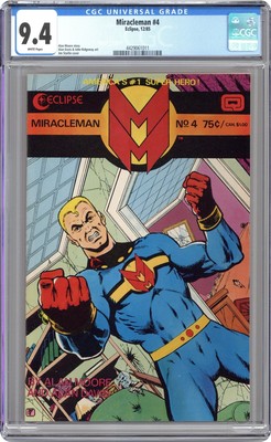 Miracleman #4 CGC 9.4 1985 4429061011
