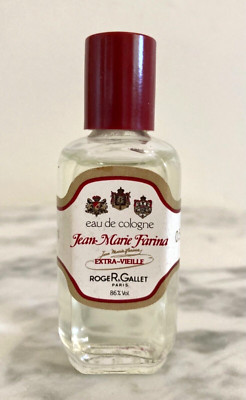 Jean Marie Farina Extra-Vieille Eau De Cologne France Roger & Gallet .5 oz New