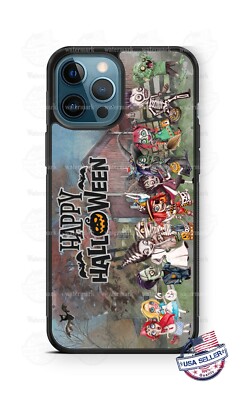 Happy Halloween Zombie Trick or Treat  Design Phone Case For iPhone Samsung etc