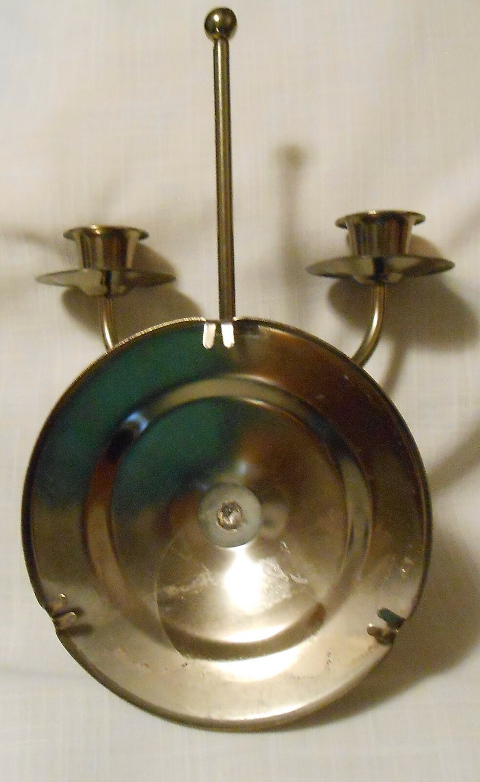 Brass Wall Sconce Candle Holder