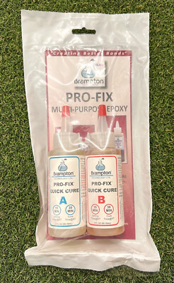 NEW Brampton Pro-Fix Quick Cure Golf Shafting Epoxy - Choose Size