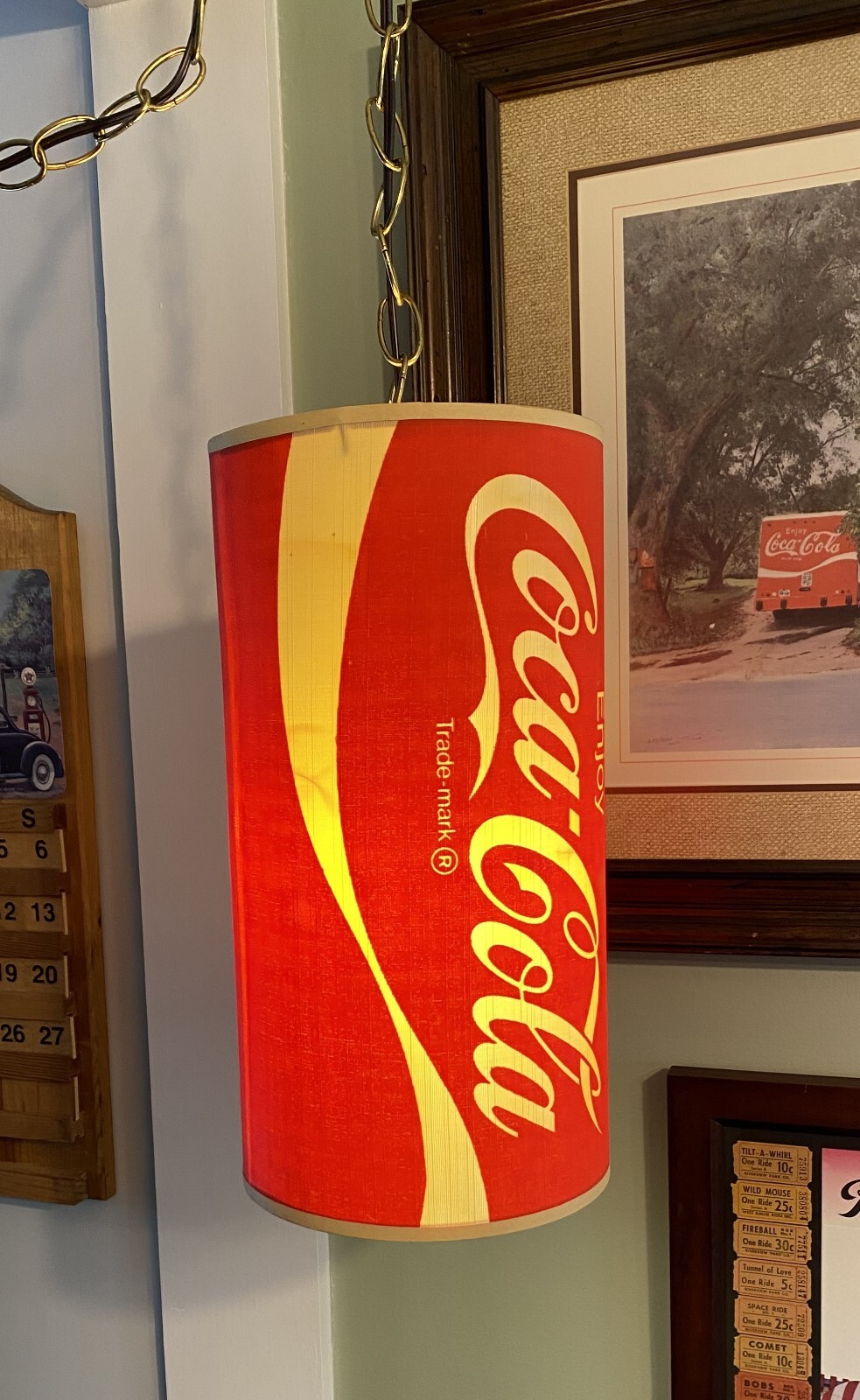 90年代コカコーラ　ネオン管 幅75センチ 90年代コカコーラ ネオン管 幅75センチ 90年代コカコーラ ネオン