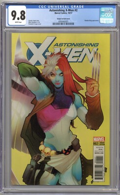 Astonishing X-Men #2 (2017) CGC 9.8 NM/M - Torque Variant