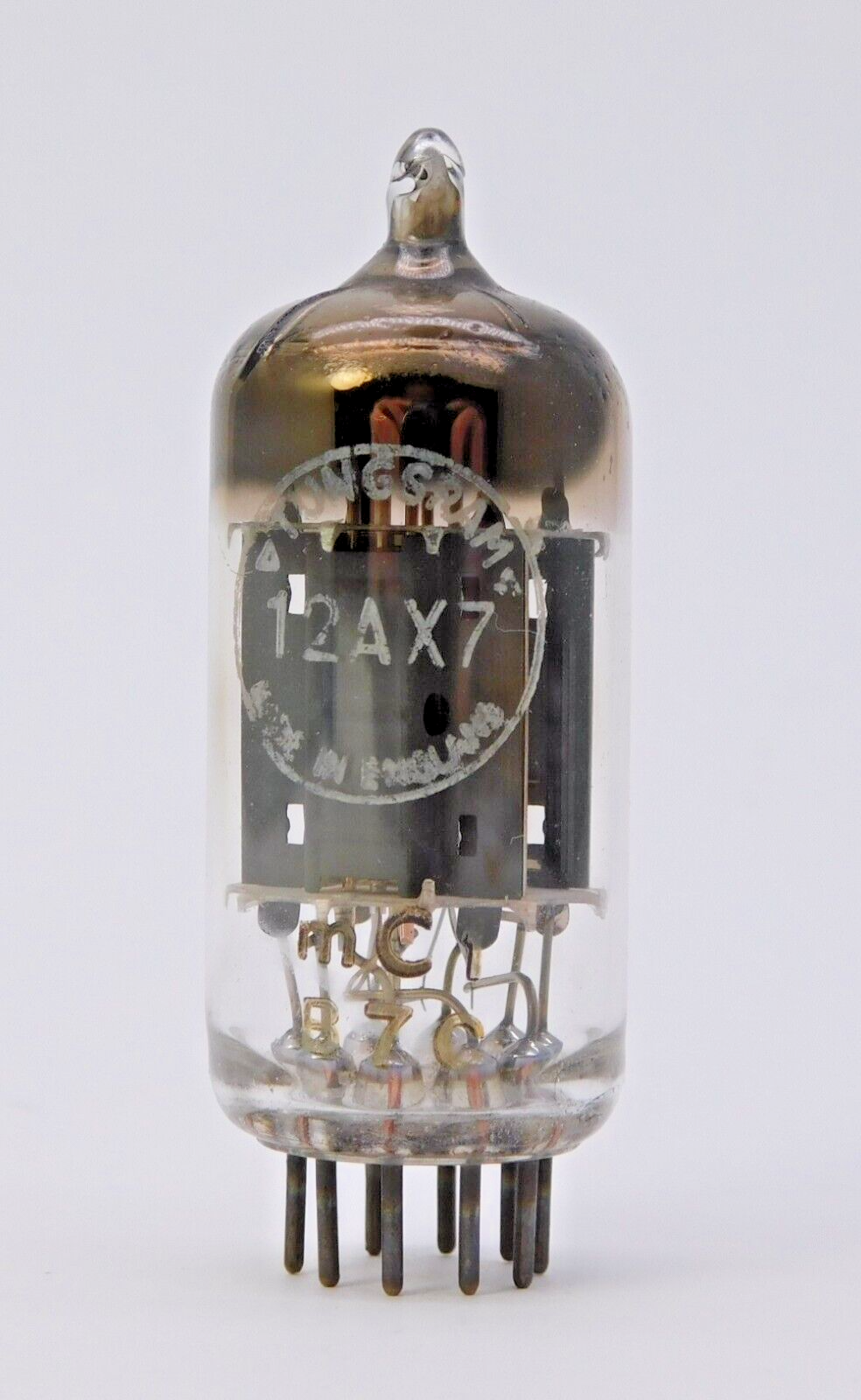 AEG ECC83 真空管 7本とソケット4個セット AEG ECC83 真空管 7本とソケット4個セット AEG ECC83 真空管 7本と