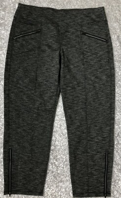 New Womens Athleta Cropped Workout Pant Small S Charcoal Gray Athletic NWOT
