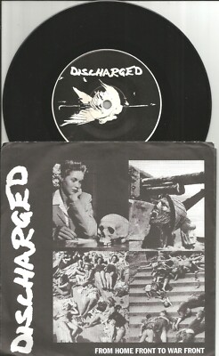 NAUSEA Neurosis FINAL CONFLICT Extreme Noise Terror DISCHARGED 7 INCH vinyl