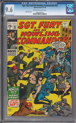 Sgt. Fury and His Howling Commandos #82 CGC 9.6 ONLY 8 EXIST