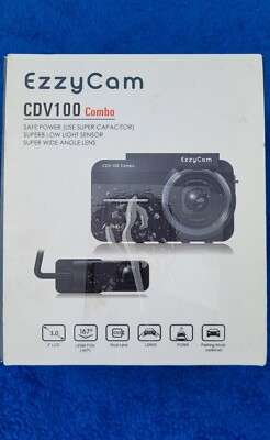 EzzyCam CDV100 Combo Dashboard Camera