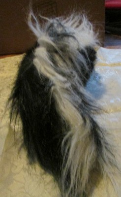 FOLKMANIS MINI SKUNK FINGER PUPPET PLUSH 5