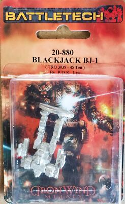 Battletech Miniatures - Blackjack BJ-1 - 20-880 by Iron Wind Metals