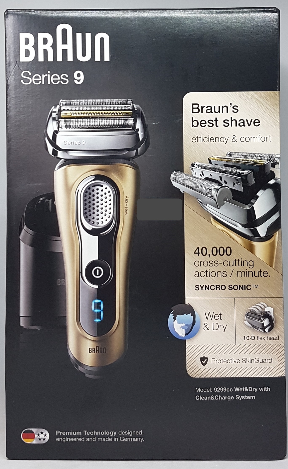 Braun Series 9 9299cc Herren Elektrorasierer mit ...