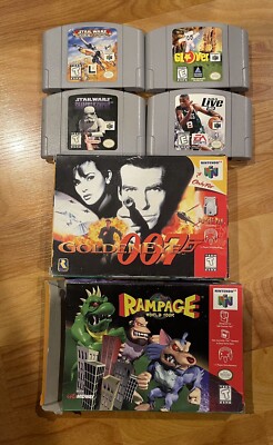 Nintendo 64 Console 6 Games Controller Bundle Tested Works Great