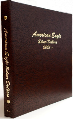 Dansco Album 7182 American Silver Eagles ASE$ 2021-2029  Book  NEW!