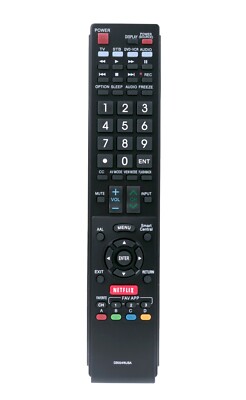 New GB004WJSA Universal Remote for All Sharp Smart TV LC52C6400U LC52LE640U