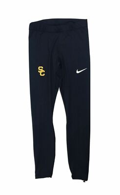 Nike USC Trojans Custom Fast Full Length Running Tight Women's M Black CV3668