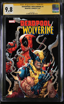 DEADPOOL WOLVERINE #1 MARVEL  CASSARA MAIN CGC SS/RAW BEN PERCY MEGACON PRESALE