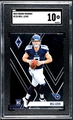 2023 Panini Phoenix - Rookies #118 Will Levis (RC) POP 8 SGC 10