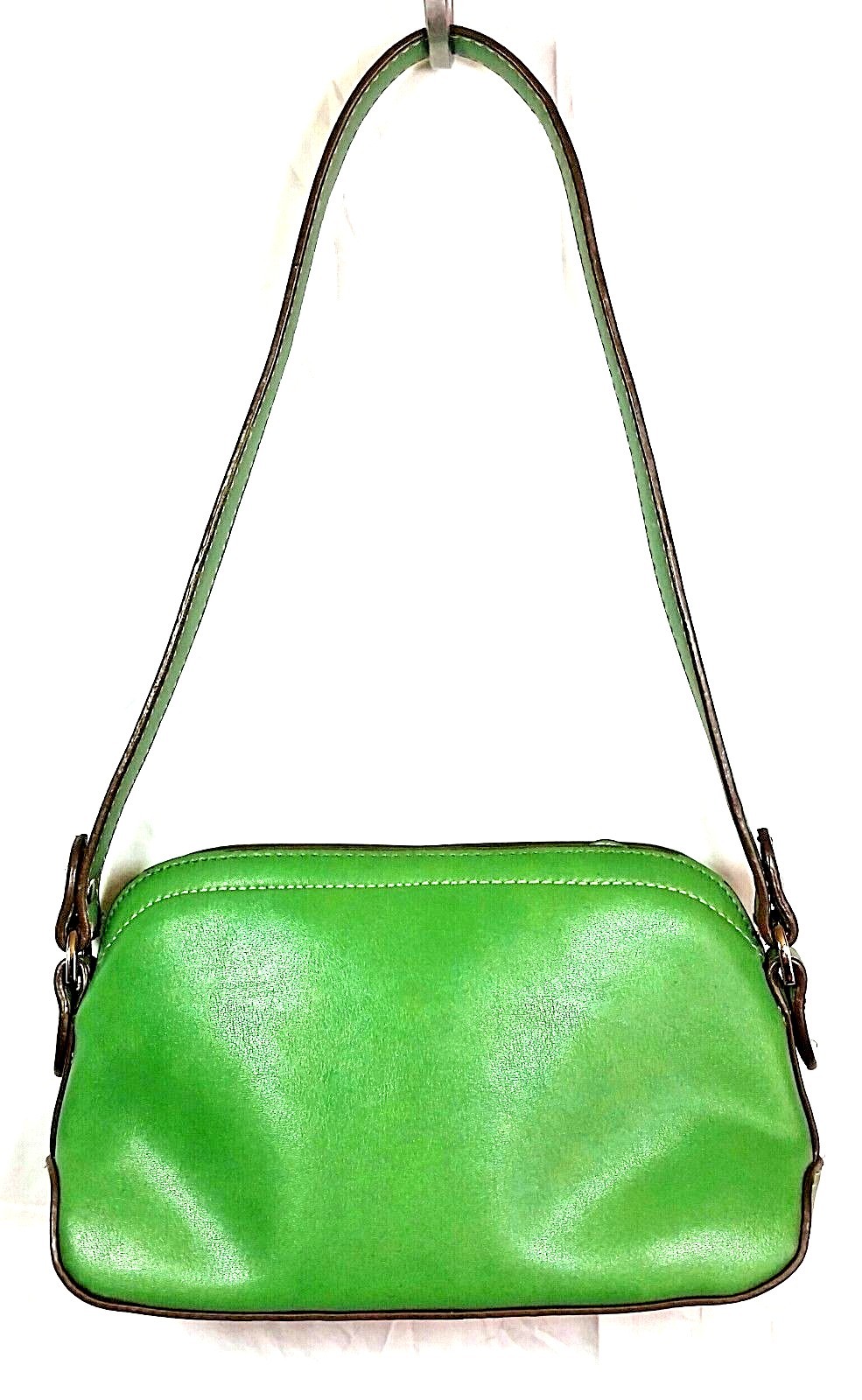 ** Nine West ** Small Green Shoulder Purse  - Gently Used