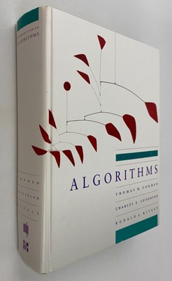 Cormen, Leiserson, Rivest INTRODUCTION TO ALGORITHMS 1991 hardcover Very Good