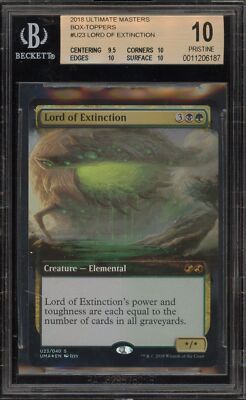 マジック：ザ・ギャザリング Lord of extinction foil masterpiece mtg マジック：ザ・ギャザリング Lord of extinction foil
