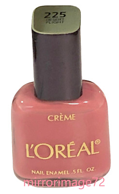 L'oreal Creme Nail Enamel Polish #225 DESERT FLIGHT, Discontinued 'RARE'