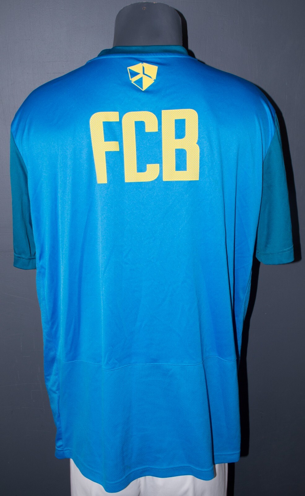 Barcelona Jersey Football Authentic Training Blue Dri Fit