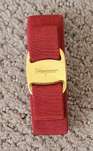 【送料&関税込】Ferragamo Bow Vara Hairclip Vara bow Swarovski hairclip - Women | Ferragamo