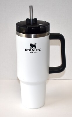 RARE Vintage Stanley Adventure Quencher 40 Oz Polar White Black 20-01585