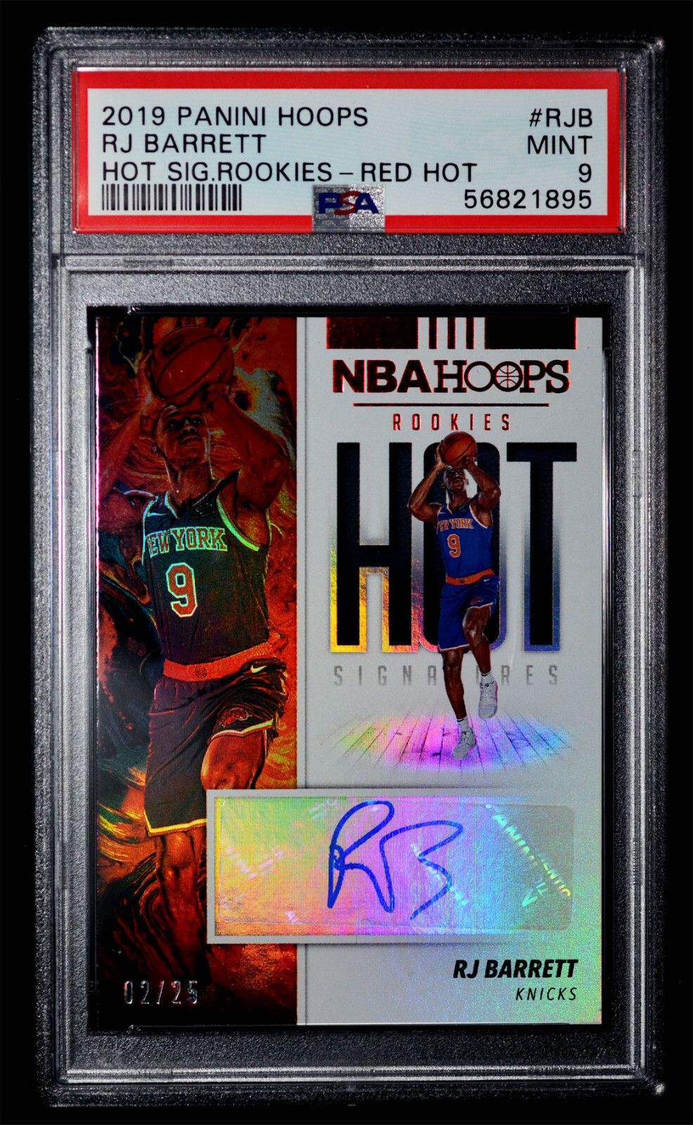 その他 RJ Barrett RC rookie auto PSA9 PSA 9 2019 Panini Hoops RJ Barrett RC Rookie Red Hot