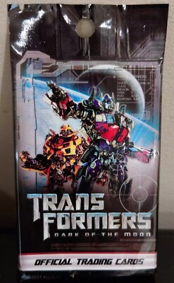 Transformers Trading Cards - One New Sealed Pack Dark of the Moon Optimus Prime