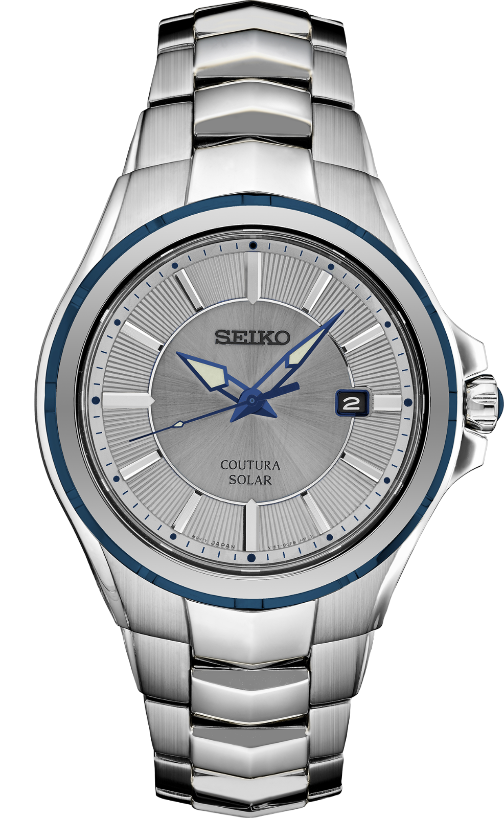 Pre-owned Seiko Men's Coutura Collection Stainless Steel Watch Sne565