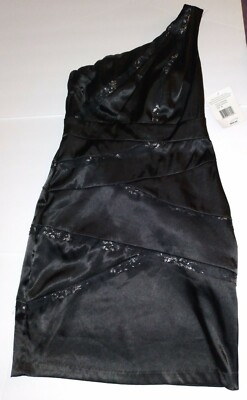 Trixxi One Shoulder Mini Dress Women's Size 3 NWT originally $69.99