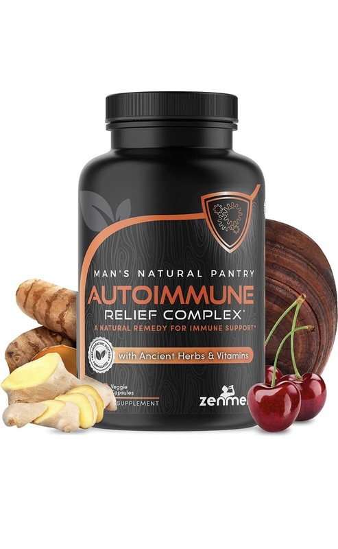 Autoimmune Support - ZenMen Turmeric and Ashwagandha Supplement