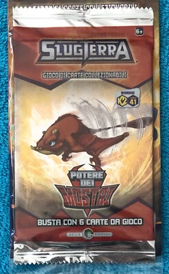 Slugterra. Potere dei mostri. Gioco di carte collezionabili. Bustina con 6 carte